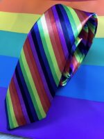 tęczowy krawat