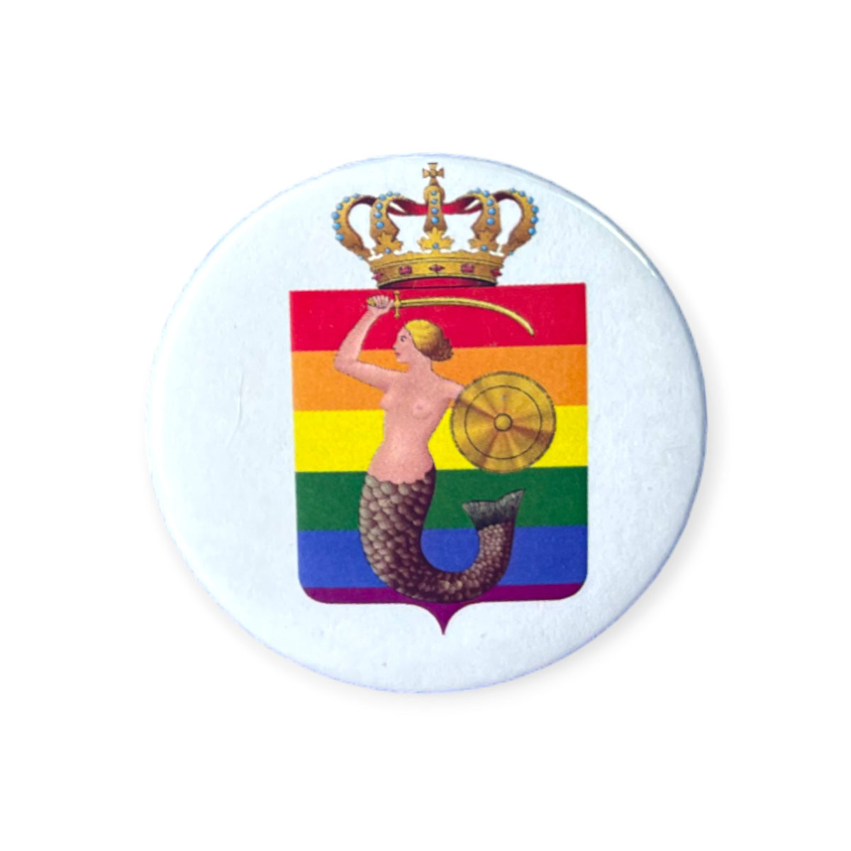 przypinka syrenka warszawa