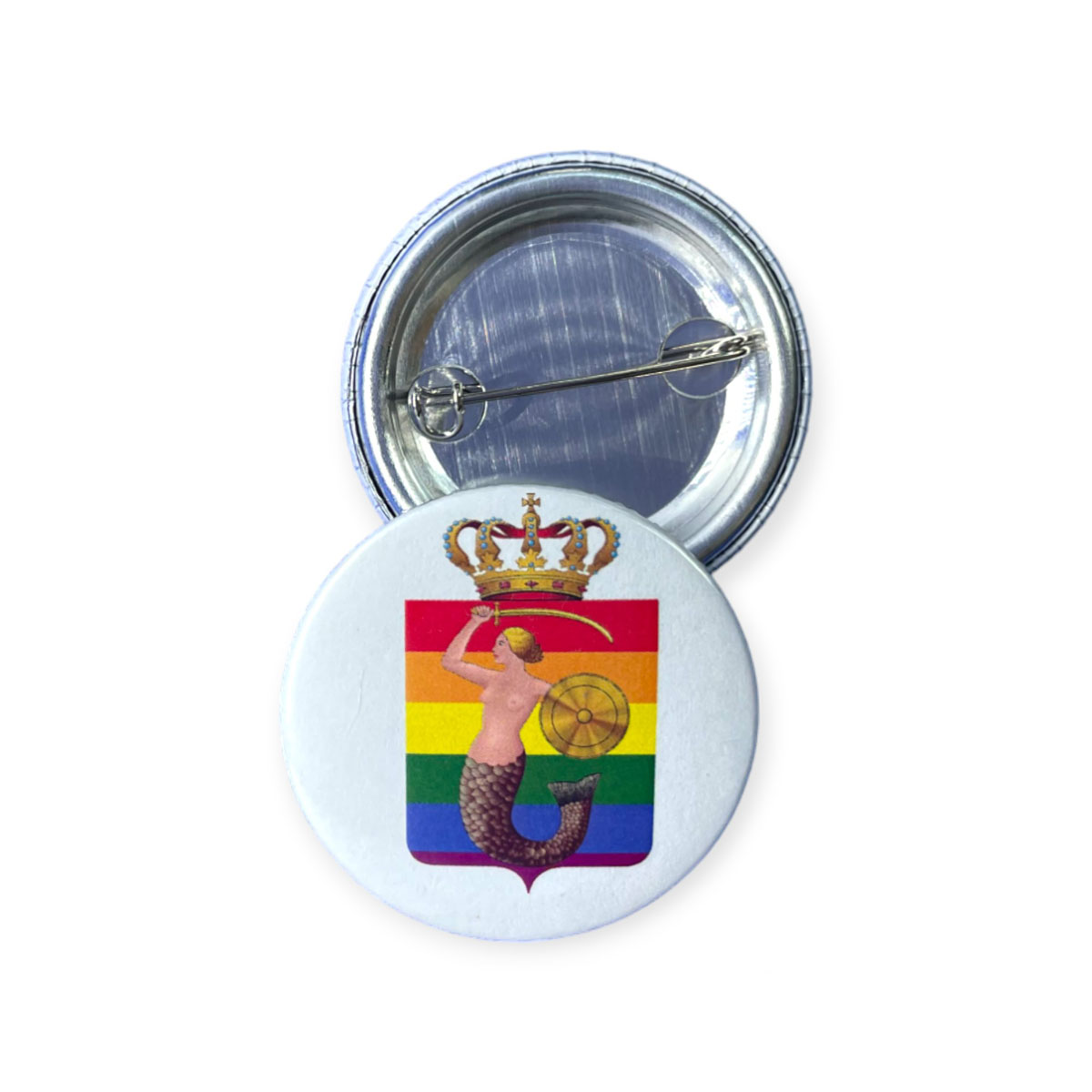 przypinka syrenka warszawa