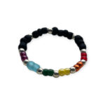 tęczowy pierścionek