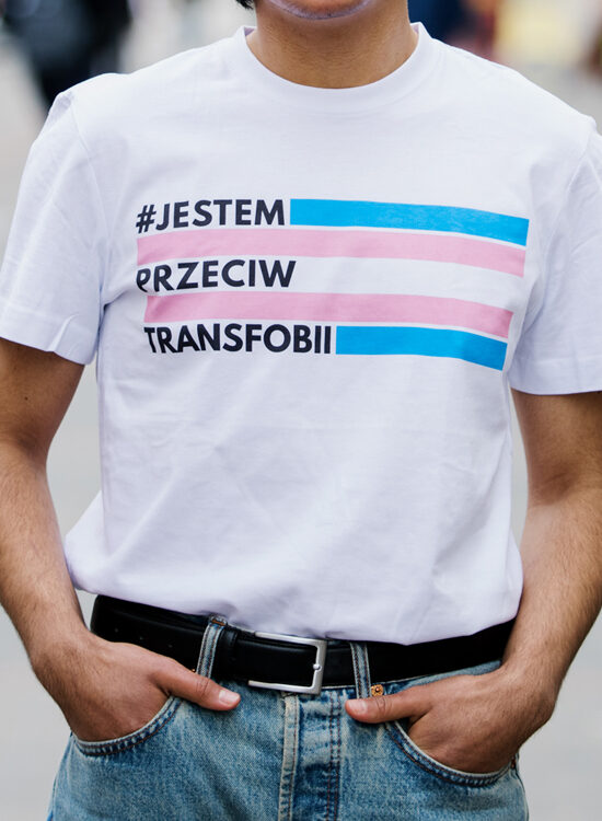 jestem przeciw transfobii
