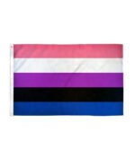 flaga gender fluid