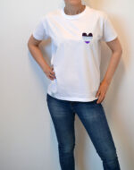 flaga aseksualności koszulka