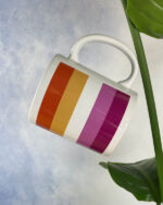 kubek flaga lesbian sunset