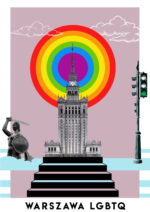 plakat tęczowy