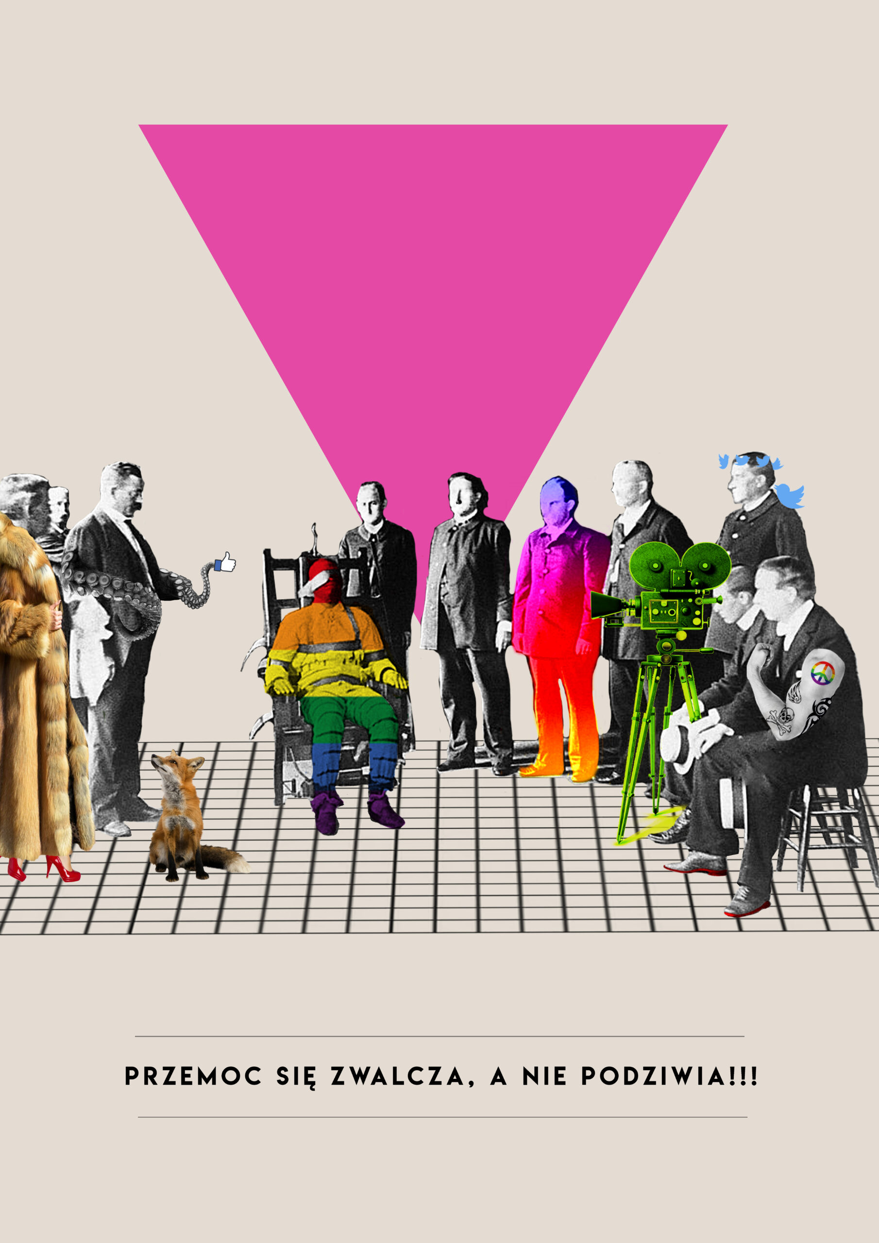 z okrucieństwem się walczy, a nie się je podziwia