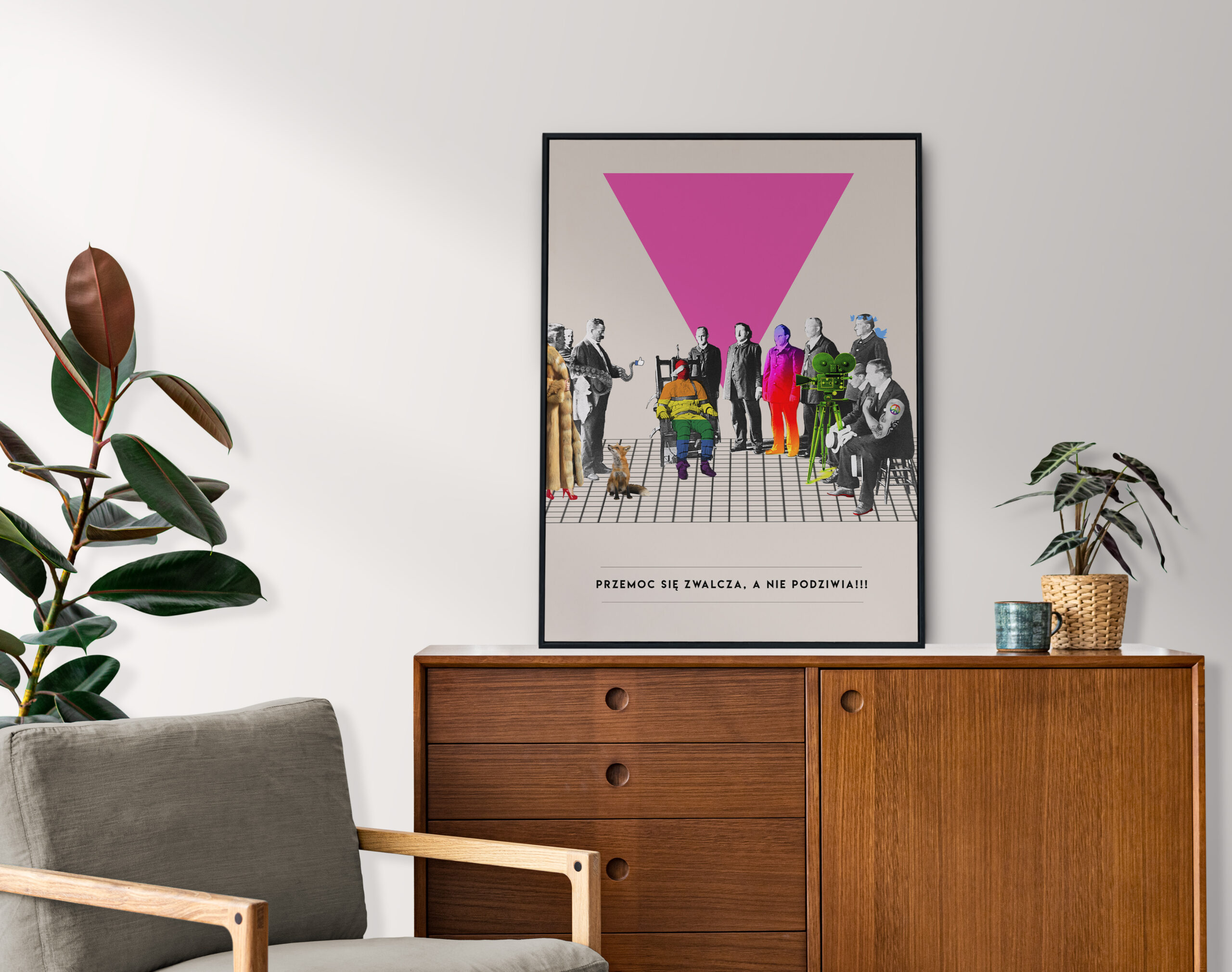 z okrucieństwem się walczy, a nie się je podziwia