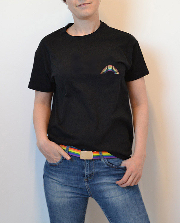Koszulka LGBT unisex tęcza pride