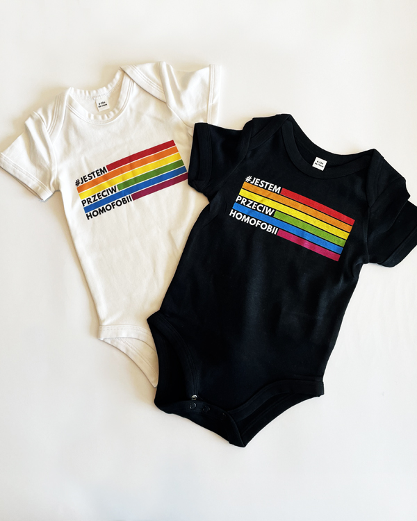 Body dziecięce Jestem Przeciw Homofobii