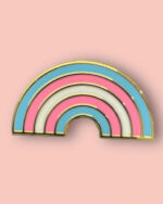 Pins tęcza LGBT Flaga Transgender
